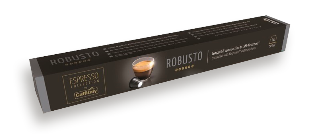 Кофе капсулы Lacapsula "Robusto" для капсульных  кофемашин Nespresso  (цена за 1 капсулу) 