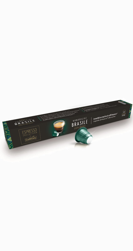 MONORIGINE BRASILE kapsulas saderīgas ar Nespresso automātiem  - 1 kapsula 