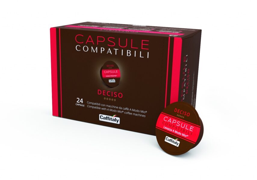 Lacapsula "Deciso",  1 capsule,   compatible  with Lavazza A Modo Mio coffee machines